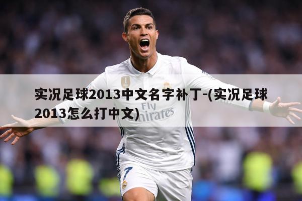 实况足球2013中文名字补丁-(实况足球2013怎么打中文)